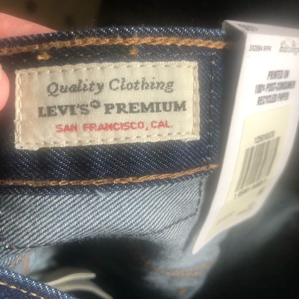 NWT Levi's 501 Original High Rise Button Up Women's Straight Leg Jeans - Picture 9 of 12